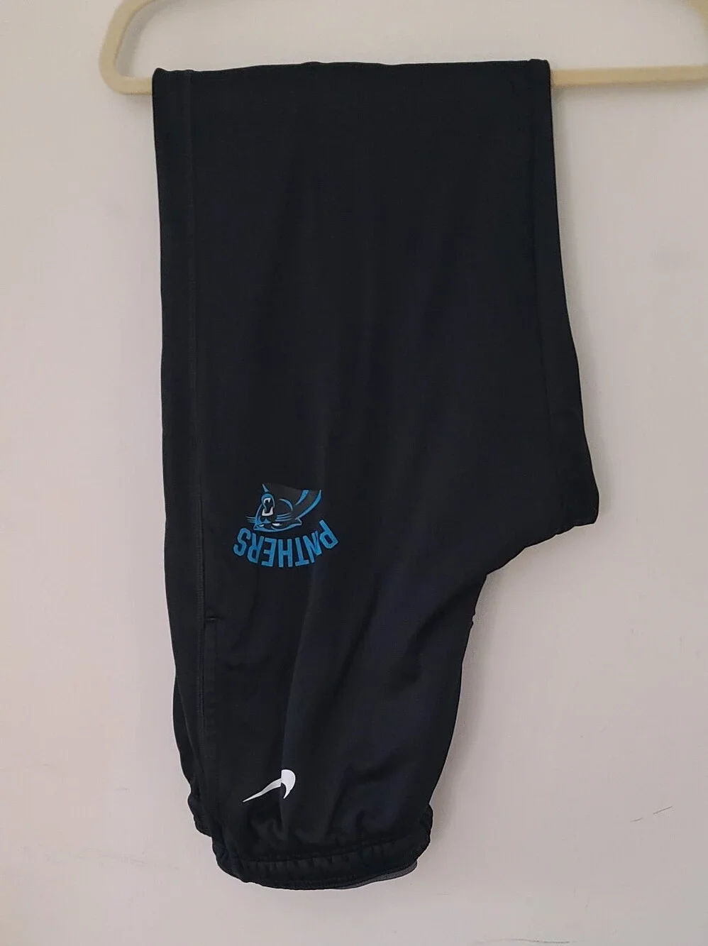Men's Nike Black Carolina Panthers Circuit Sideline Performance Pants Large
